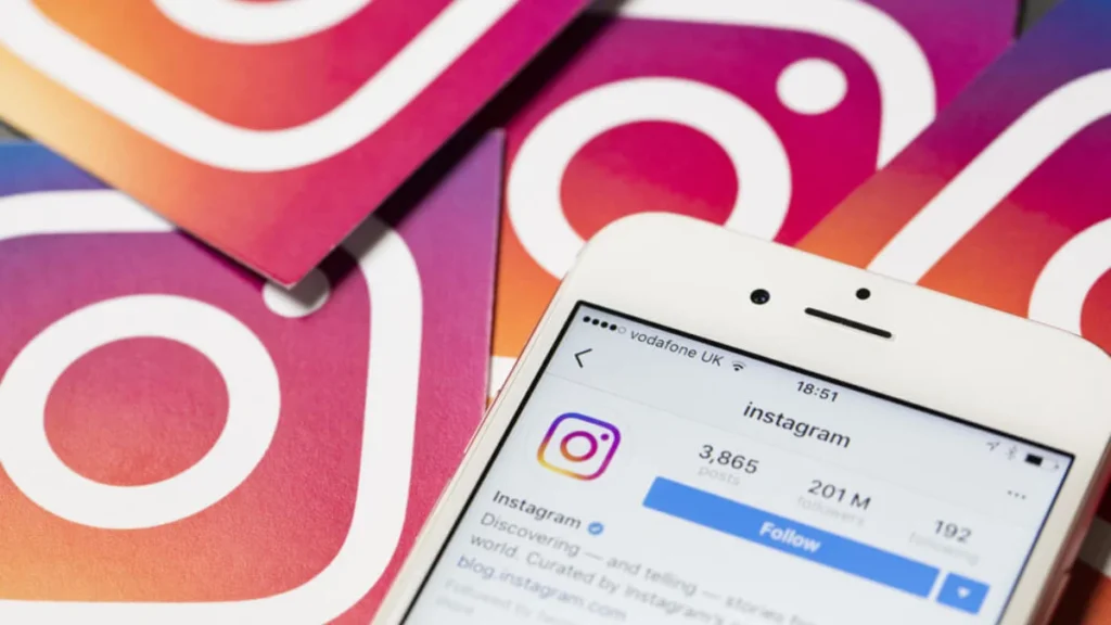 Fotode um perfil no instagram